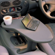 Ford Actually Offered This Shifter-Mounted Driver's Work Table In The 1990s And It's Just Amazing
